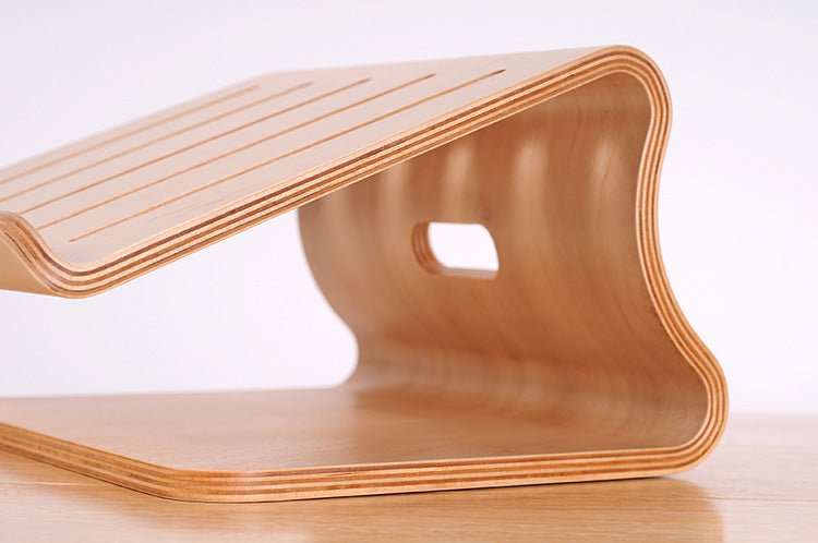 Elevated Laptop Riser Stand - iWoodStore