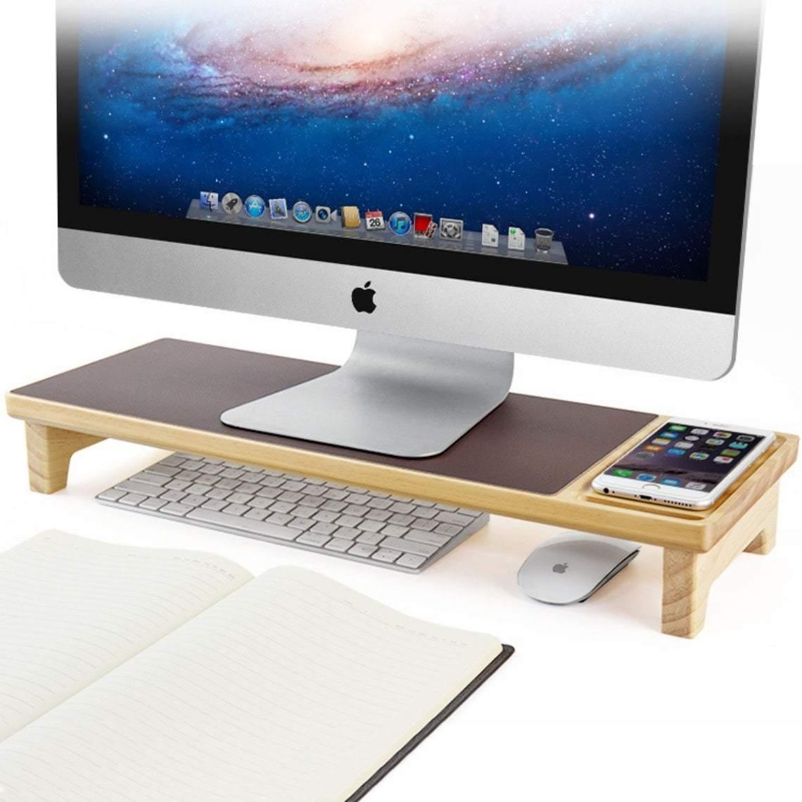 Elevated Monitor Riser Stand - iWoodStore