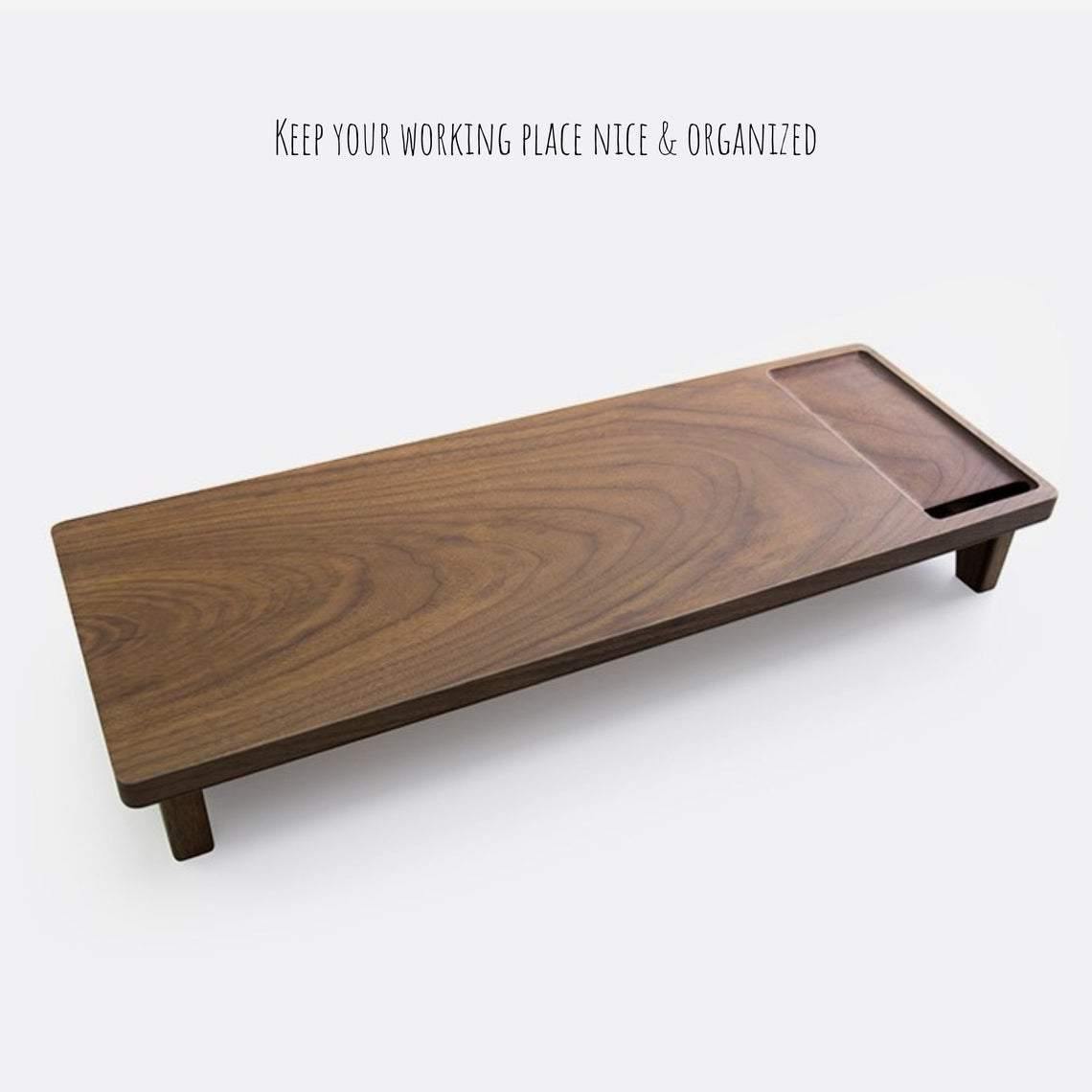 Elevated Monitor Riser Stand - iWoodStore