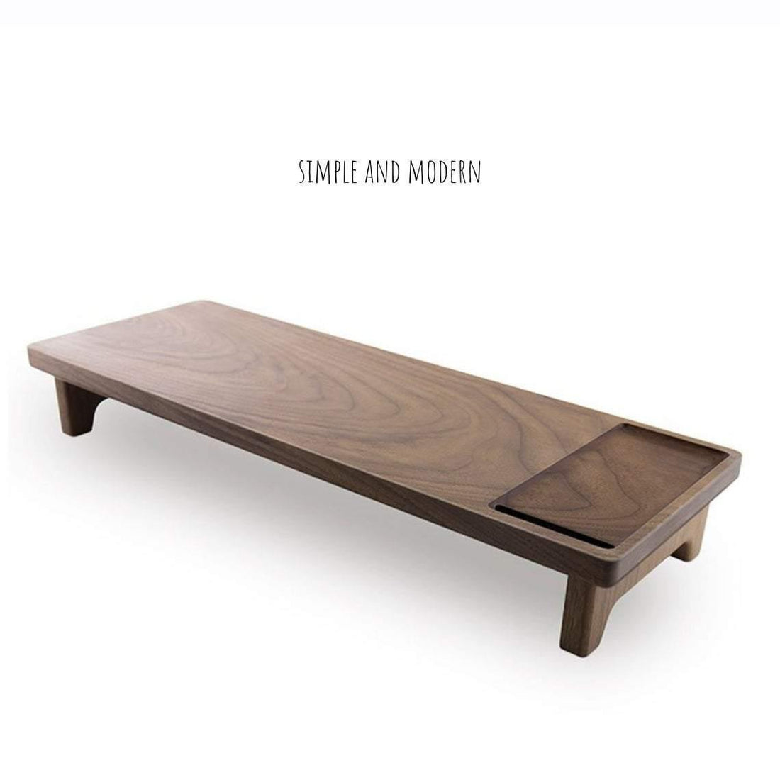 Elevated Monitor Riser Stand - iWoodStore