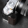 Extended Fuji XM5 Grip Large Hand MS Design - iWoodStore