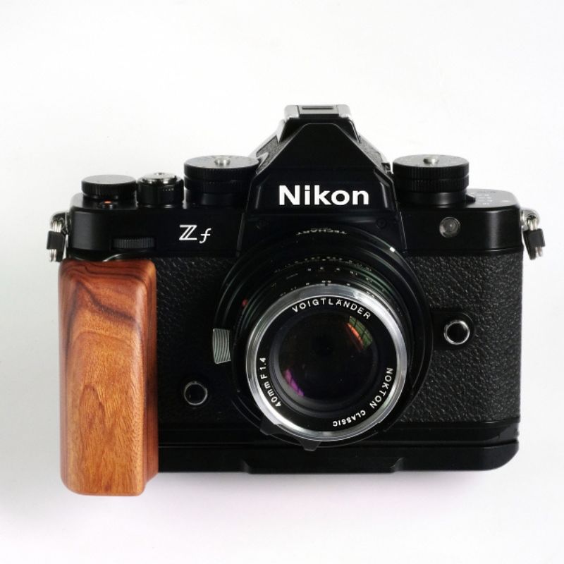 Extended Nikon ZF Grip For Large Hand - iWoodStore