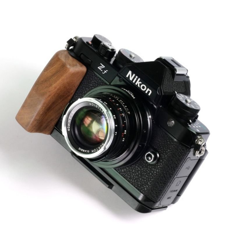 Extended Nikon ZF Grip For Large Hand - iWoodStore