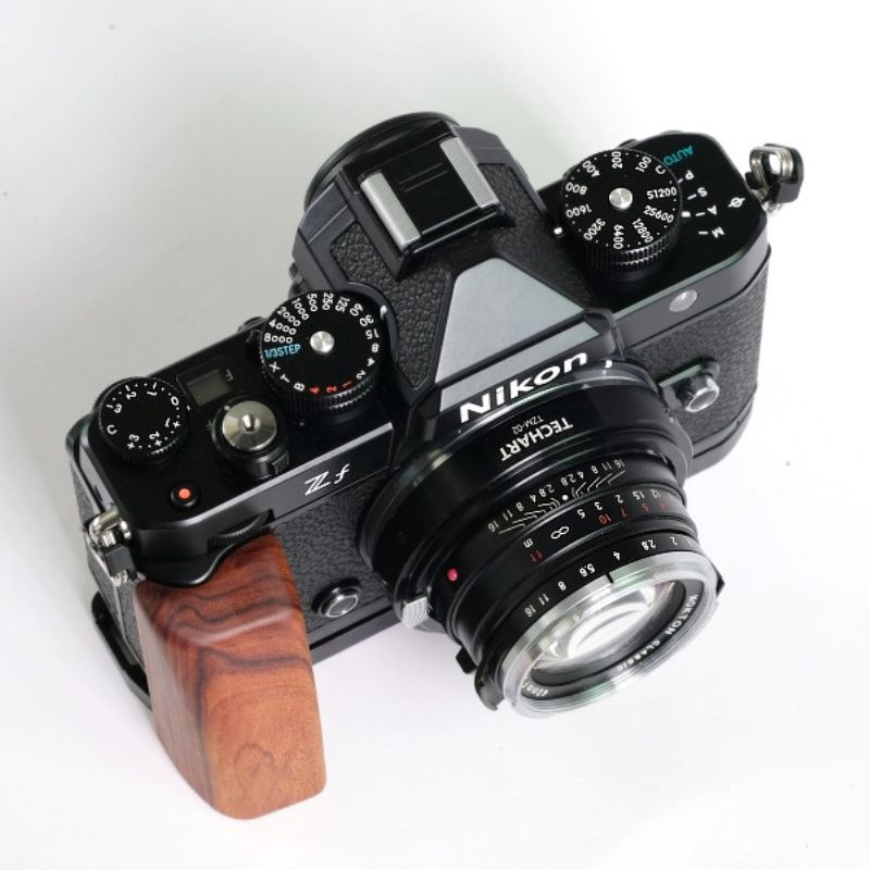 Extended Nikon ZF Grip For Large Hand - iWoodStore