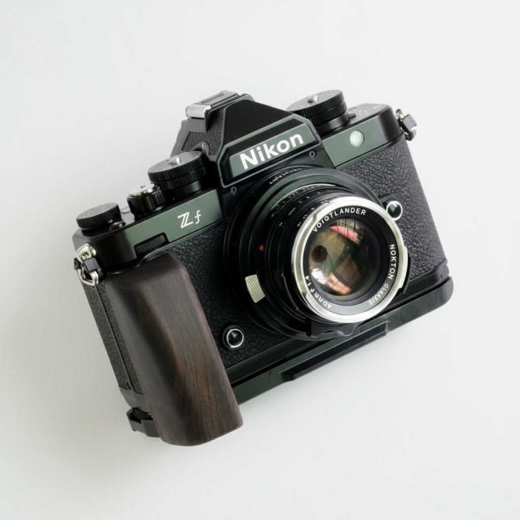 Extended Nikon ZF Grip For Large Hand - iWoodStore