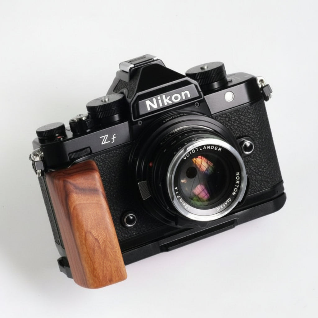 Extended Nikon ZF Grip For Large Hand - iWoodStore
