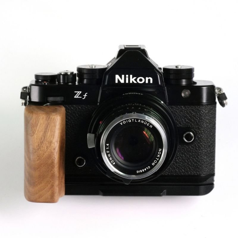 Extended Nikon ZF Grip For Large Hand - iWoodStore