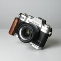 Extended Wooden Fuji XT50 Grip MS Design - iWoodStore