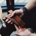 Extra Thick Leather Strap For Camera KC Design - iWoodStore