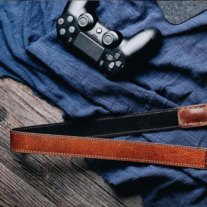 Extra Thick Leather Strap For Camera KC Design - iWoodStore