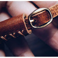 Extra Thick Leather Strap For Camera KC Design - iWoodStore