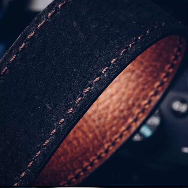 Extra Thick Leather Strap For Camera KC Design - iWoodStore