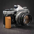 Film Olympus OM1 Grip Wood (OM2 OM3Ti) - iWoodStore