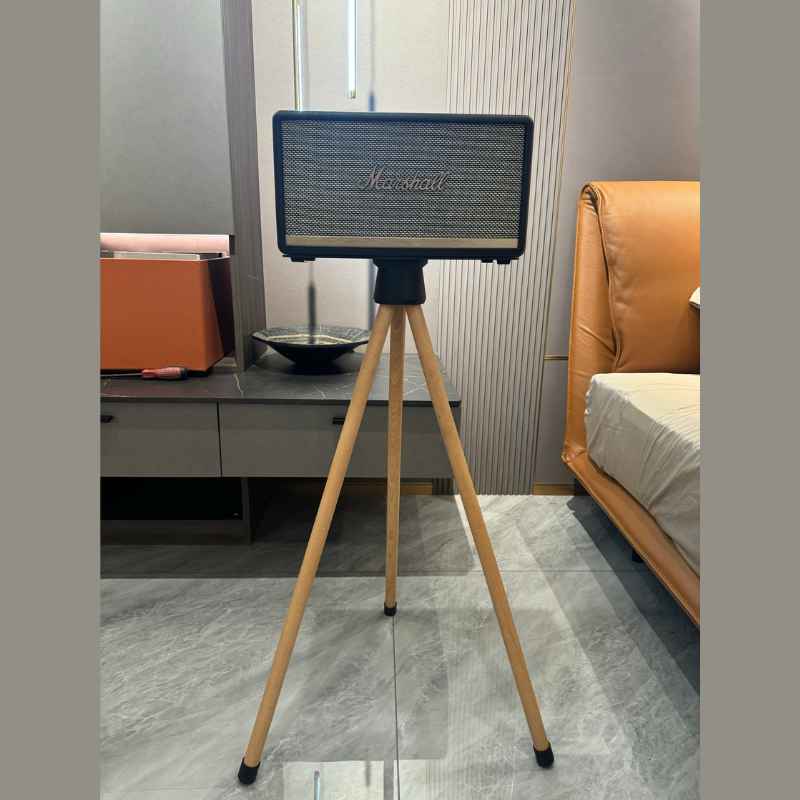 Floor Tripod Speaker Stand for Marshall Acton Stanmore Woburn - iWoodStore