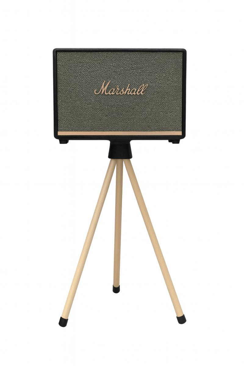 Floor Tripod Speaker Stand for Marshall Acton Stanmore Woburn - iWoodStore