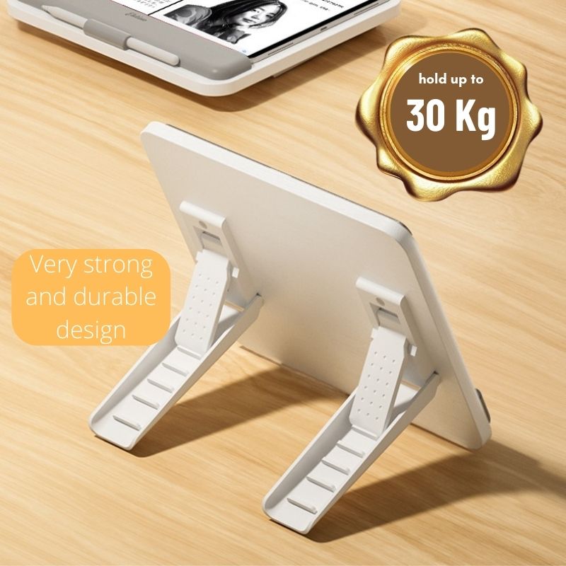 Foldable iPad Stand with Wrist Rest - iWoodStore