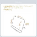 Foldable iPad Stand with Wrist Rest - iWoodStore