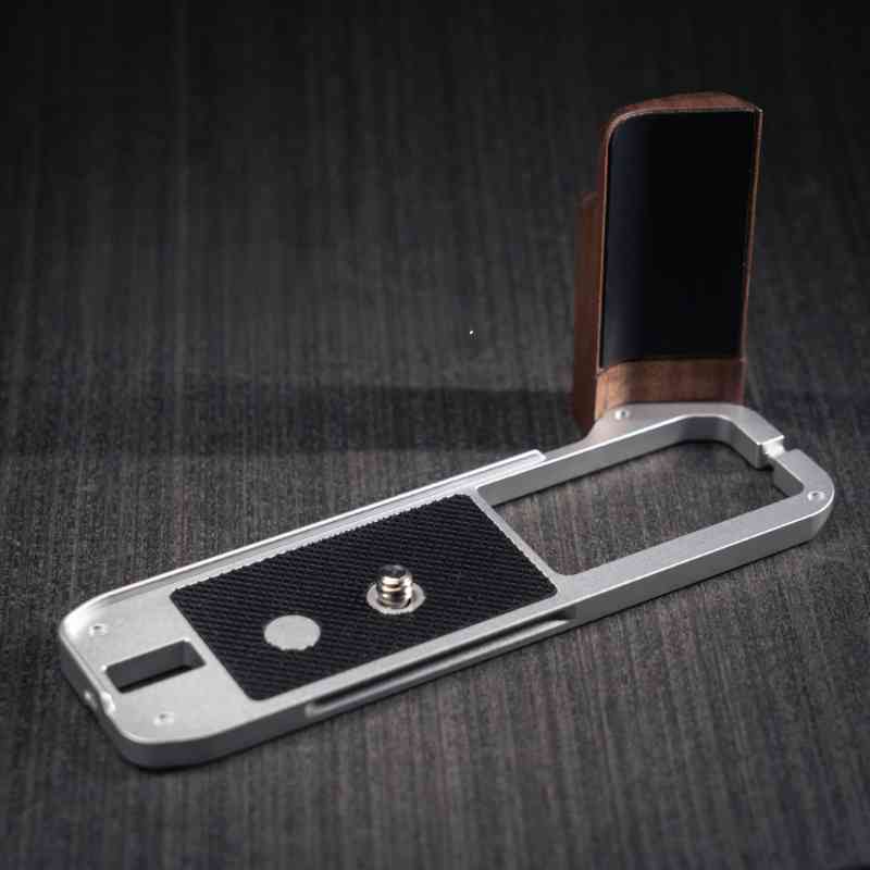 Fuji GFX100RF Grip Wood YW Design - iWoodStore