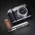 Fuji GFX100RF Grip Wood YW Design - iWoodStore