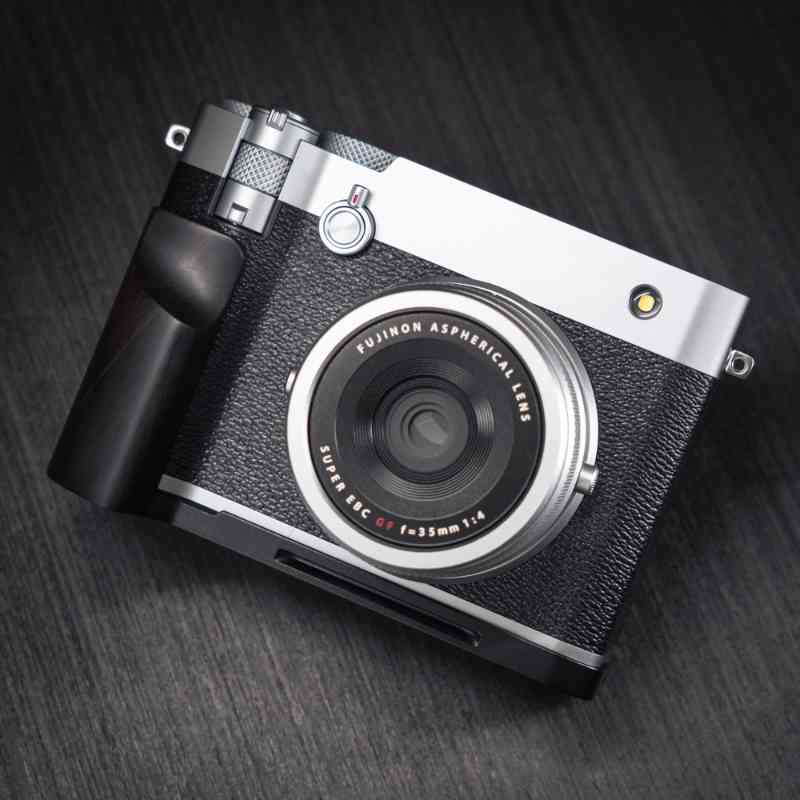 Fuji GFX100RF Grip Wood YW Design - iWoodStore