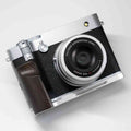 Fuji GFX100RF Grip Wood YW Design - iWoodStore