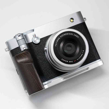 Fuji GFX100RF Grip Wood YW Design - iWoodStore