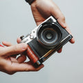 Fuji X-100V Camera Hand Grip Rounded (X100V) - iWoodStore
