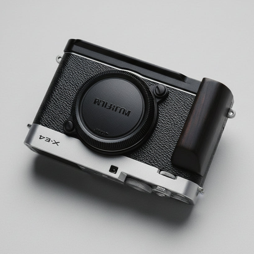 Fuji X-E4 Wooden Hand Grip (XE4) - iWoodStore