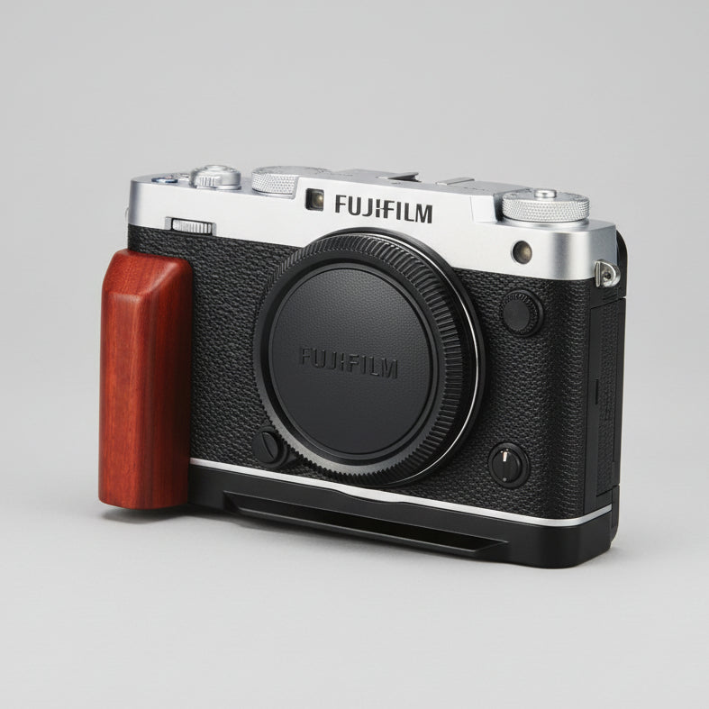 Fuji X-E4 Wooden Hand Grip (XE4) - iWoodStore