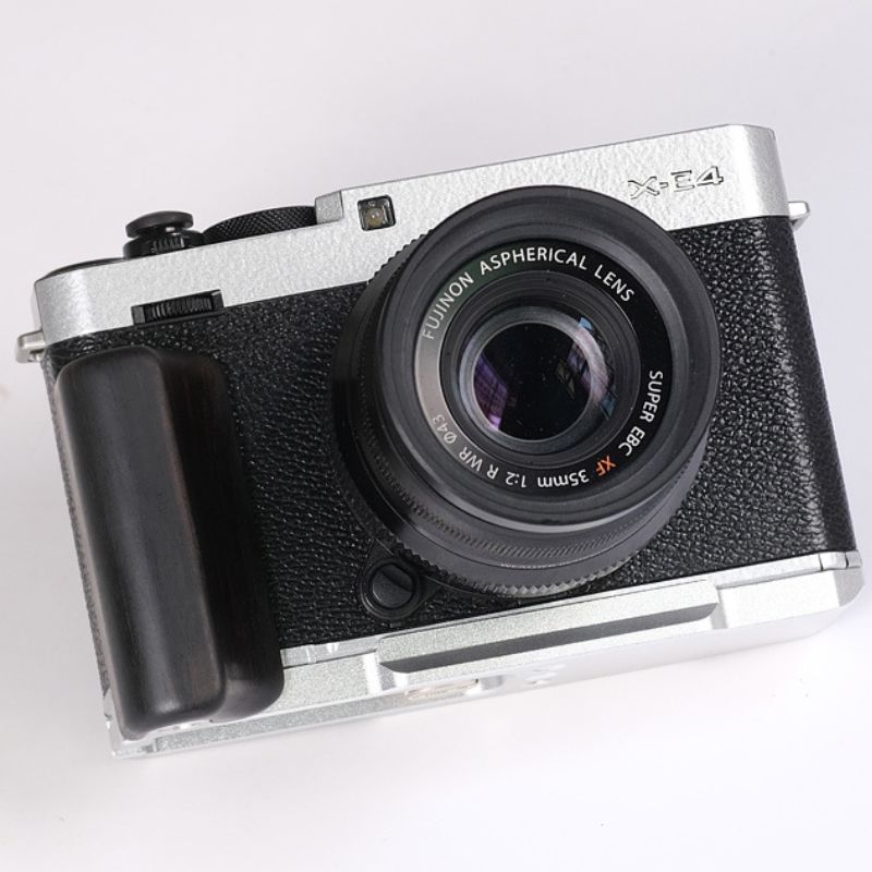Fuji X-E4 Wooden Hand Grip (XE4) - iWoodStore
