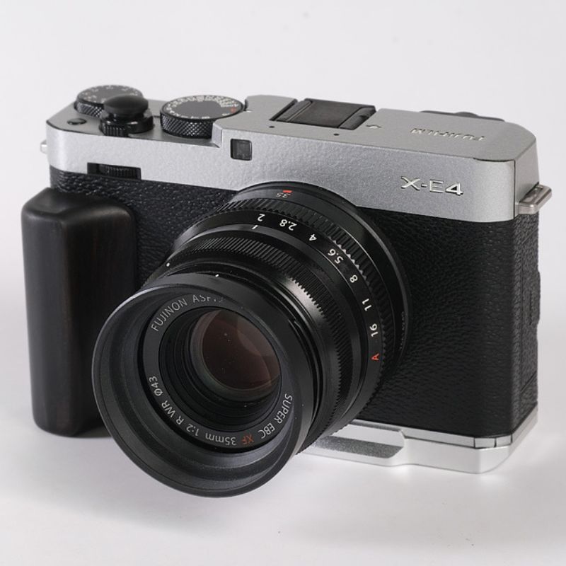 Fuji X-E4 Wooden Hand Grip (XE4) - iWoodStore