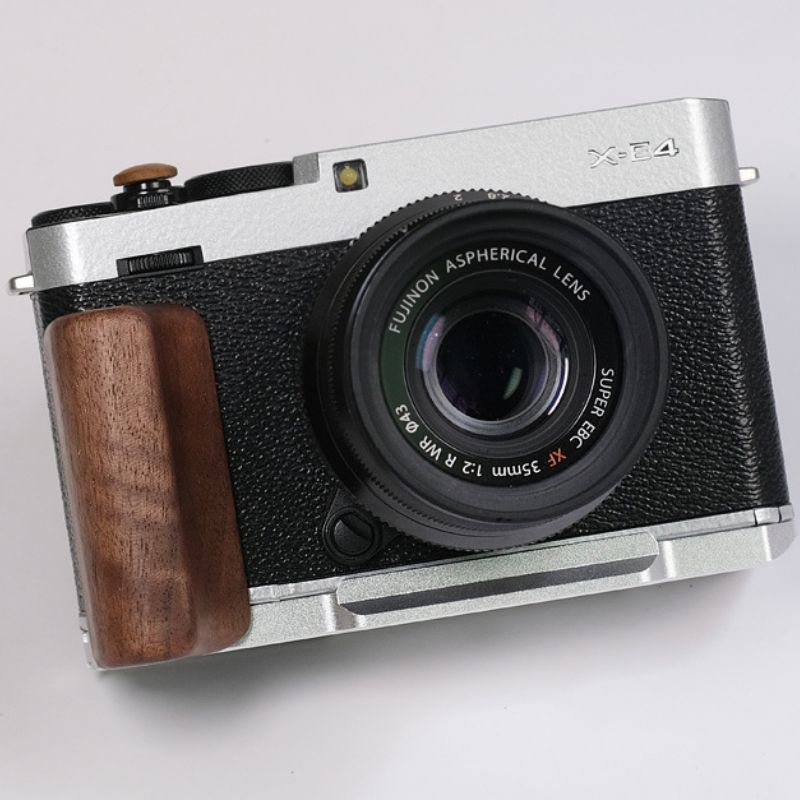 Fuji X-E4 Wooden Hand Grip (XE4) - iWoodStore
