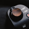 Fuji X-S10 X-H1 Wooden Shutter Button Hot Shoe Cover Set (XS10 XH1) - iWoodStore