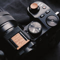 Fuji X-S10 X-H1 Wooden Shutter Button Hot Shoe Cover Set (XS10 XH1) - iWoodStore