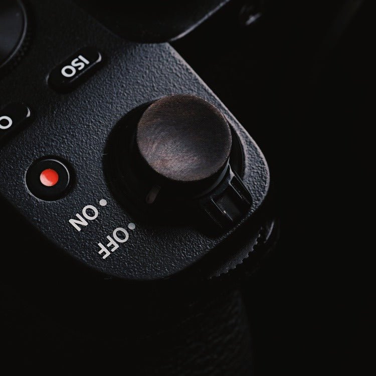 Fuji X-S10 X-H1 Wooden Shutter Button Hot Shoe Cover Set (XS10 XH1) - iWoodStore