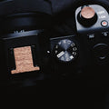 Fuji X-S10 X-H1 Wooden Shutter Button Hot Shoe Cover Set (XS10 XH1) - iWoodStore