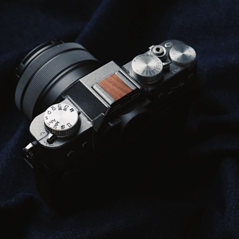 Fuji X-T30II X-H2s XH2 Hot Shoe Cover Wood (XT30II XH2s) - iWoodStore