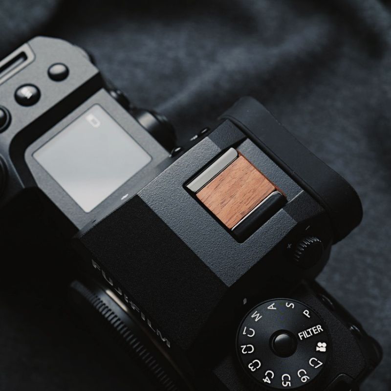 Fuji X-T30II X-H2s XH2 Hot Shoe Cover Wood (XT30II XH2s) - iWoodStore