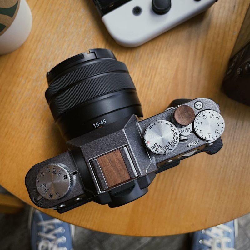 Fuji X-T30II X-H2s XH2 Hot Shoe Cover Wood (XT30II XH2s) - iWoodStore