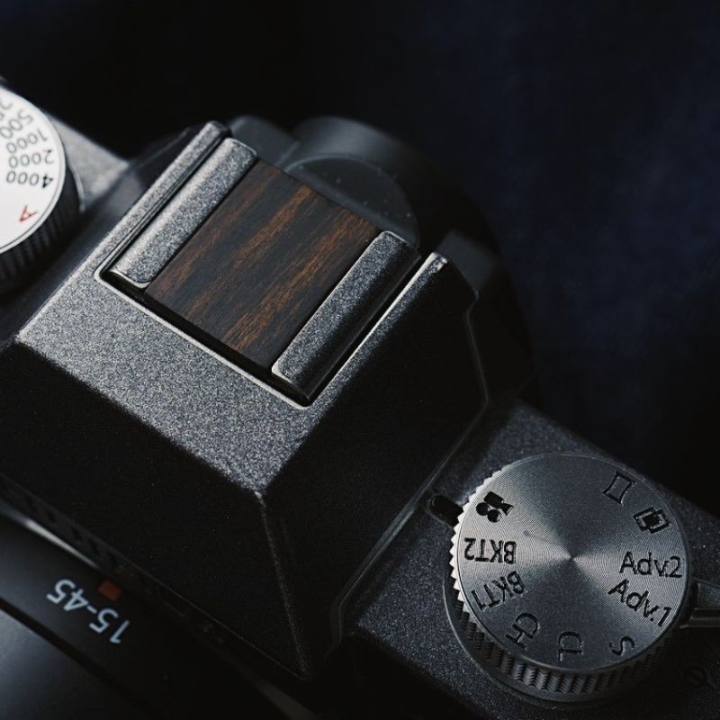 Fuji X-T30II X-H2s XH2 Hot Shoe Cover Wood (XT30II XH2s) - iWoodStore