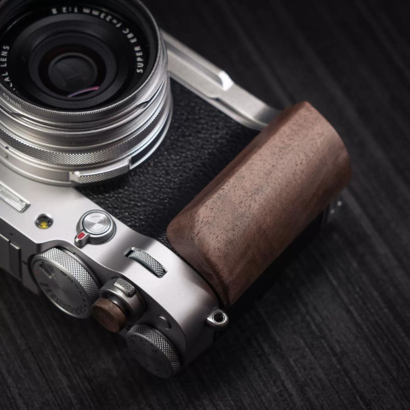 Fuji X100VI Grip YW Design - iWoodStore