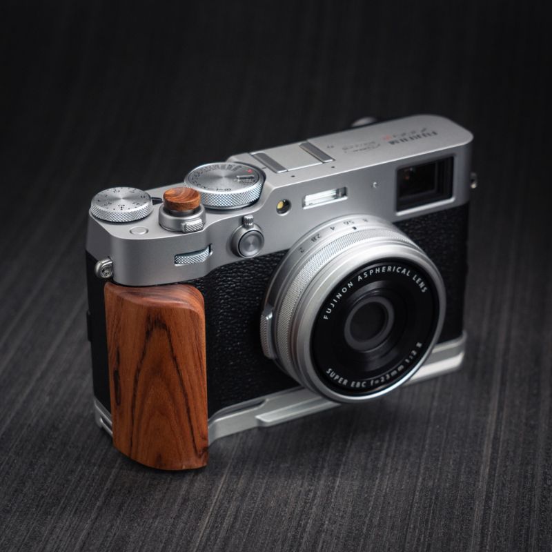 Fuji X100VI Grip YW Design - iWoodStore