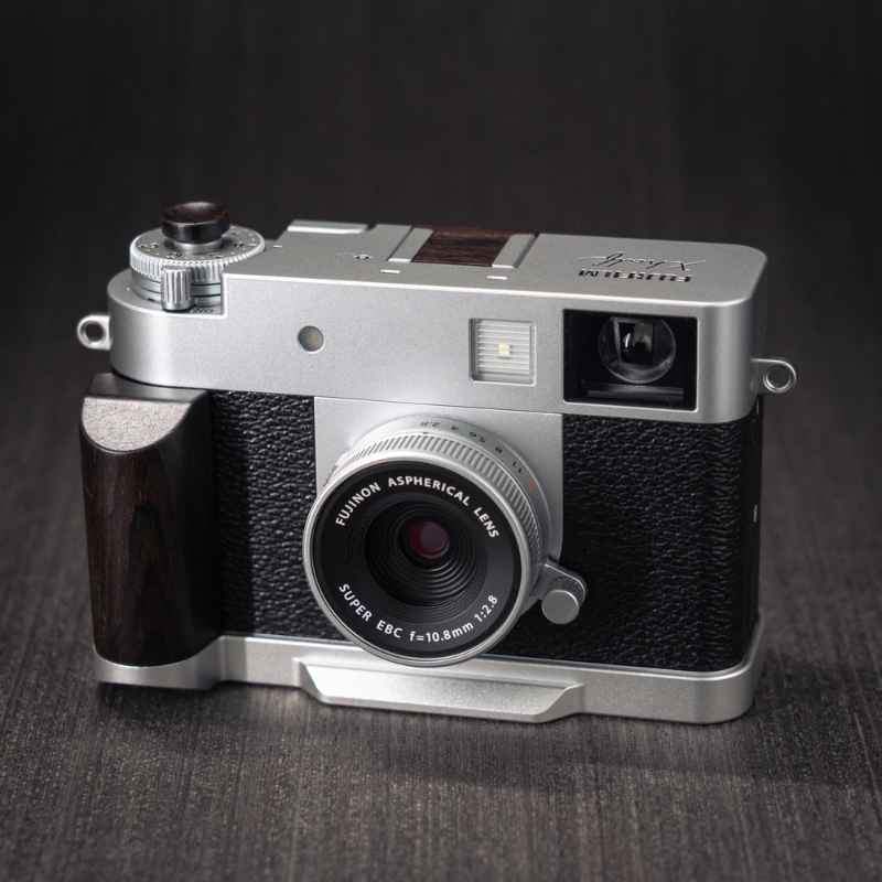 Fuji Xhalf Grip Wood YW Design - iWoodStore