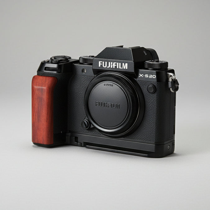 Fuji XS20 Hand Grip Wood (X-S20) - iWoodStore