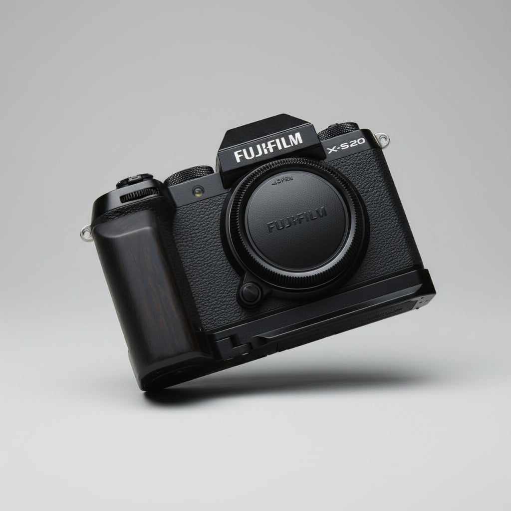 Fuji XS20 Hand Grip Wood (X-S20) - iWoodStore