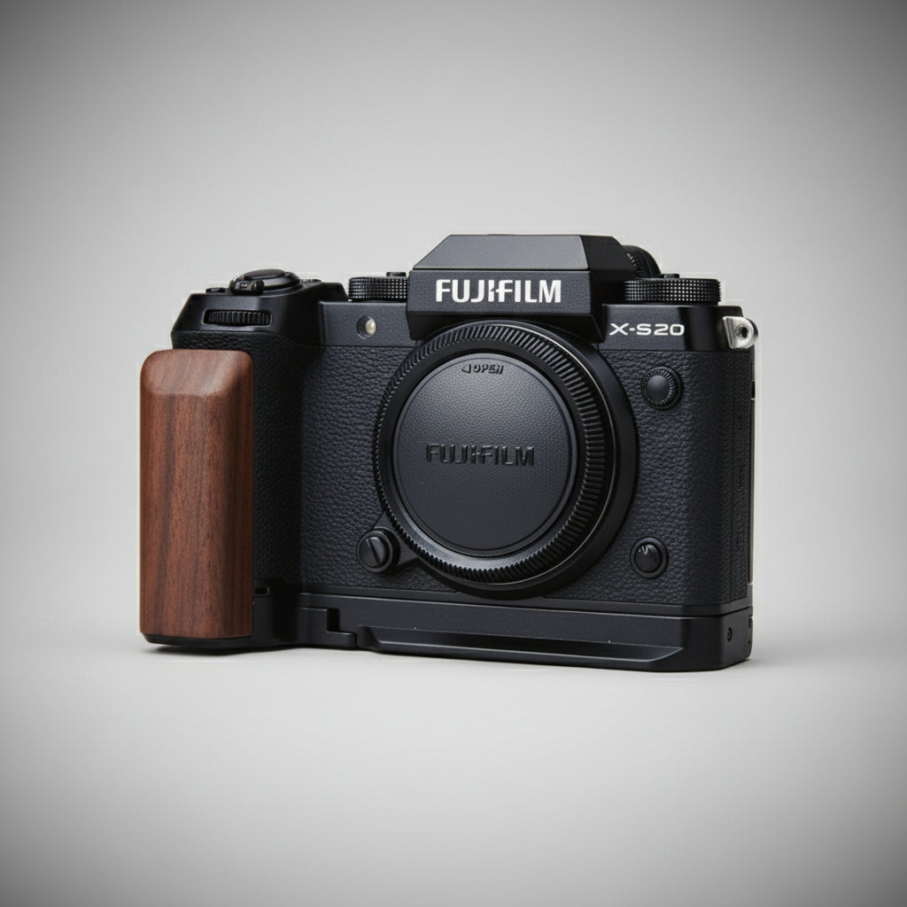 Fuji XS20 Hand Grip Wood (X-S20) - iWoodStore