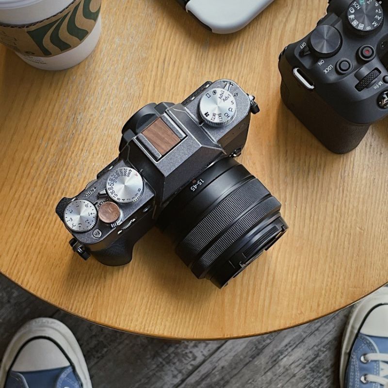 Fuji XT30II Hot Shoe Shutter Button Cover Set - iWoodStore