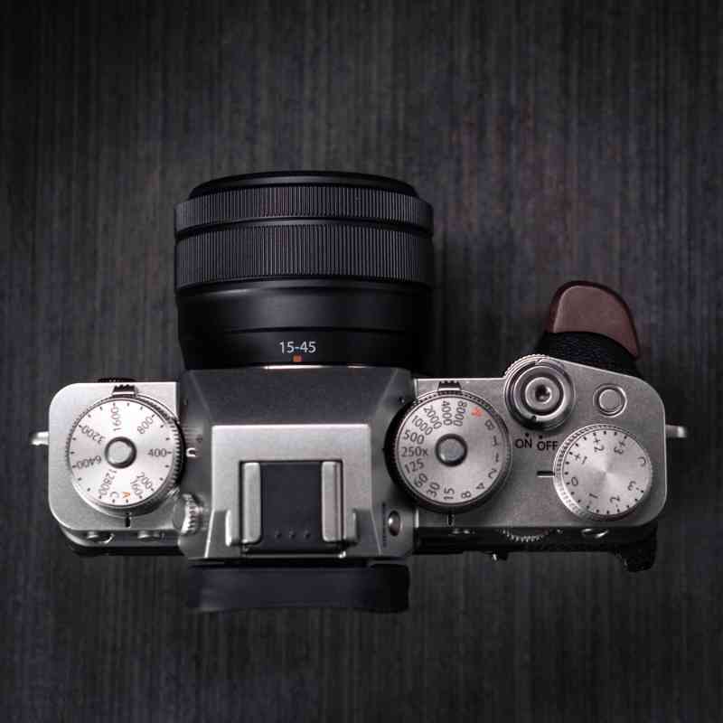 Fuji XT5 Grip Wood YW Design - iWoodStore