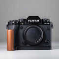 Fuji XT5 Grip Wood YW Design - iWoodStore