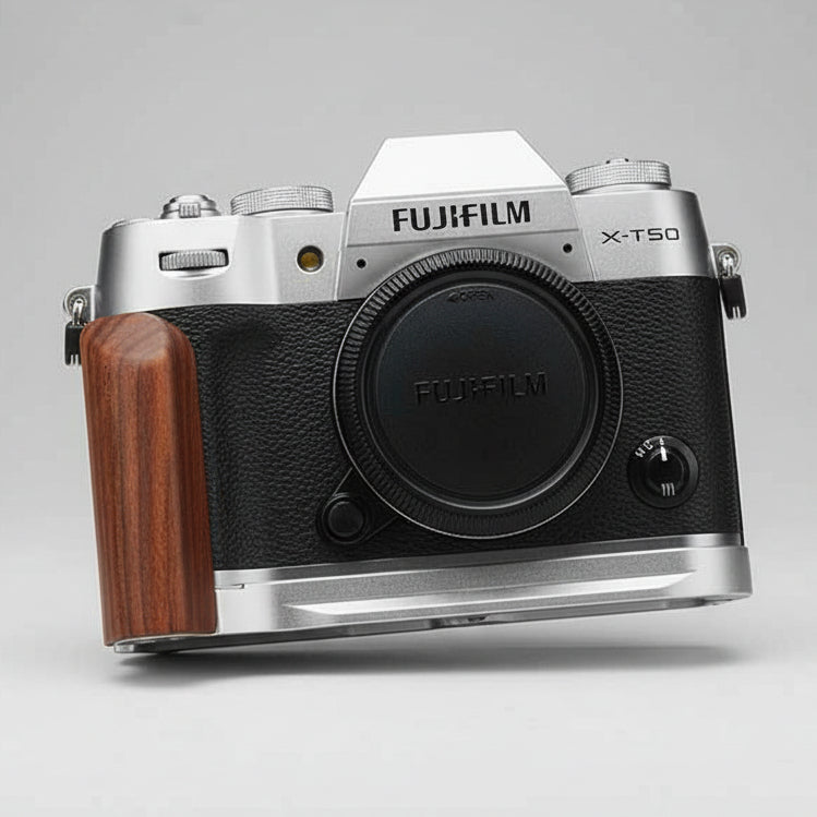 Fuji XT50 Grip Wood KC Design (X - T50) - iWoodStore
